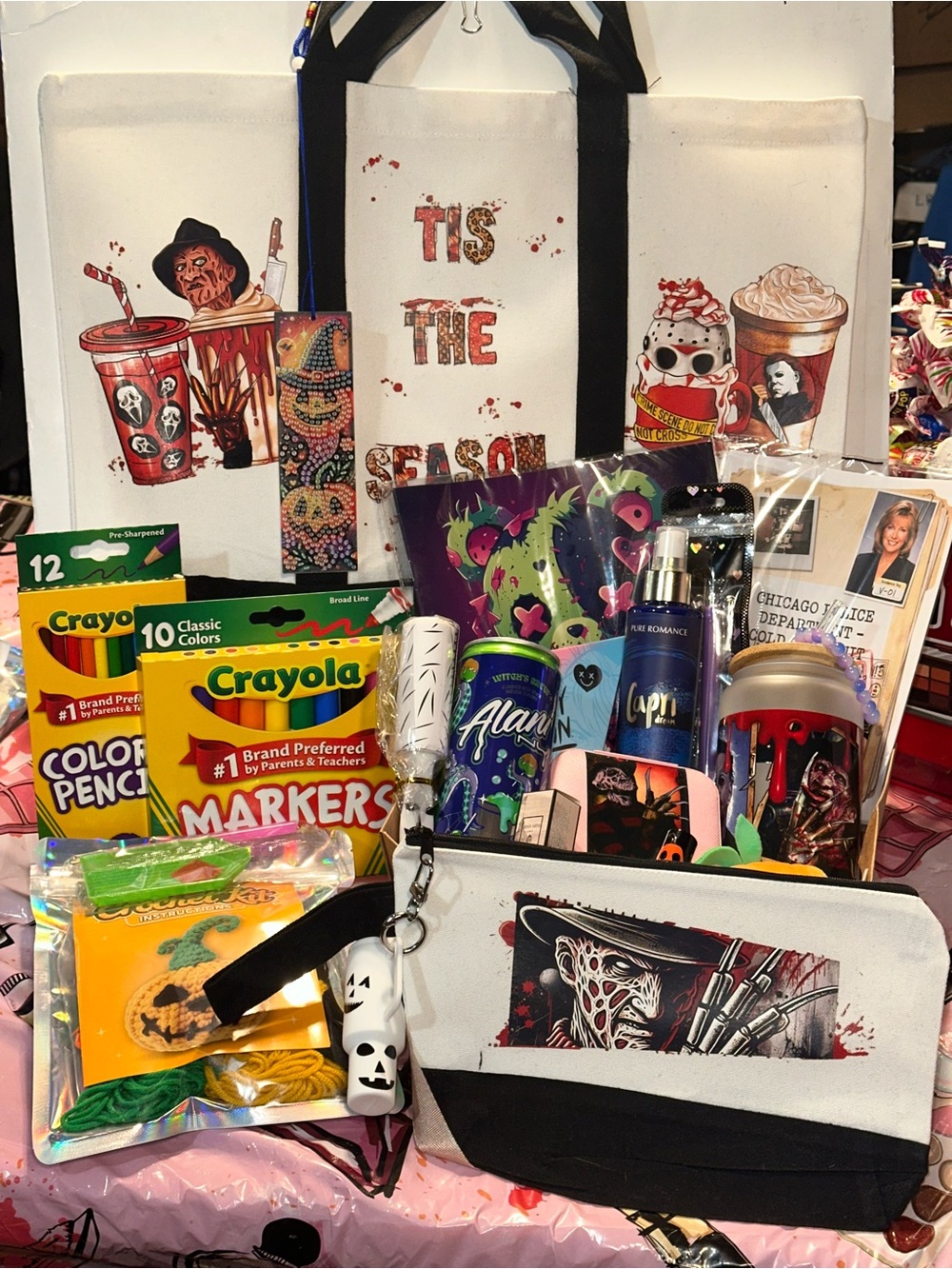 Large Halloween Tote Bundle PLUS MINI SCOOP (Read description)